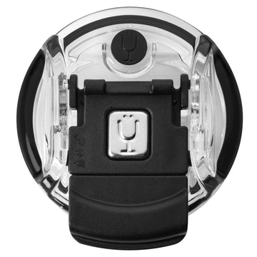 Champagne Flute BevLock TM Leak-Proof Lid - All-Day Convenience