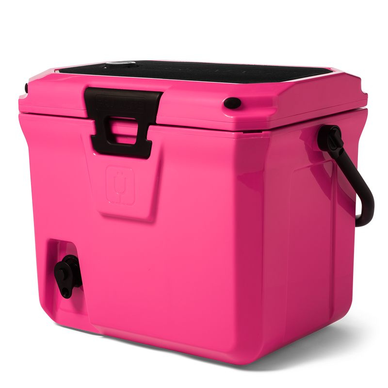 Br Tank 20-Quart Easy-Carry Cooler | Neon Pink - Bright Expedition