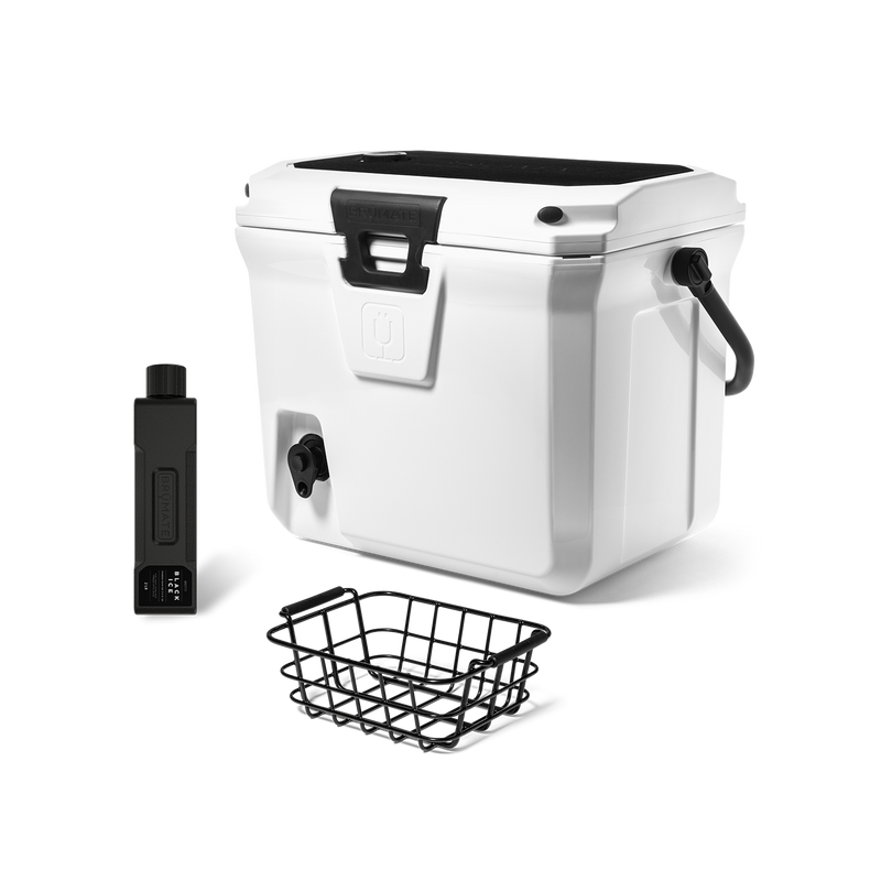 Br Tank 20-Quart Grab + Go Cooler Bundle | Ice White - Versatile Flavor-Starter