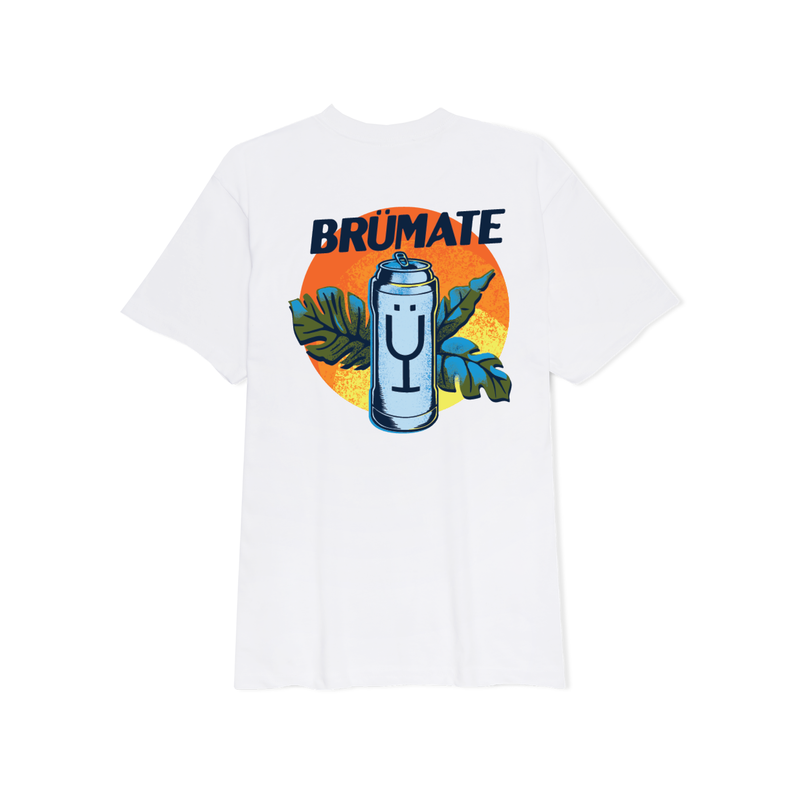 Summer Throwback Tee | White - Everyday Daily-Wear