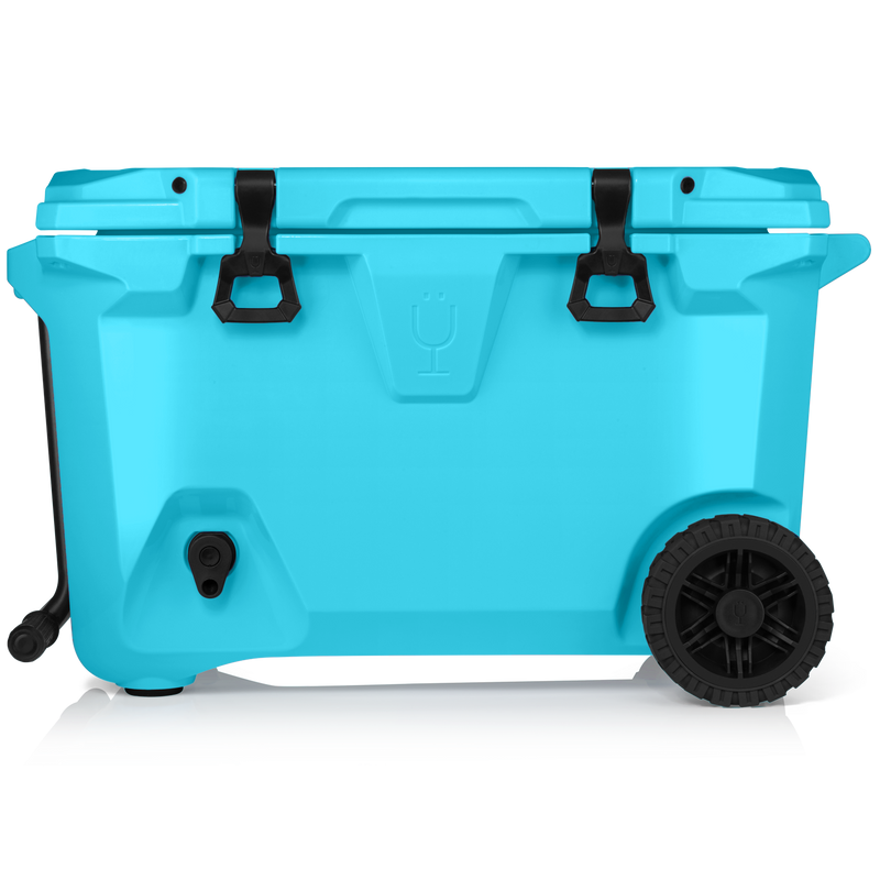 Br Tank 55-Quart Rolling Cooler | Electric Blue - Journey Travel