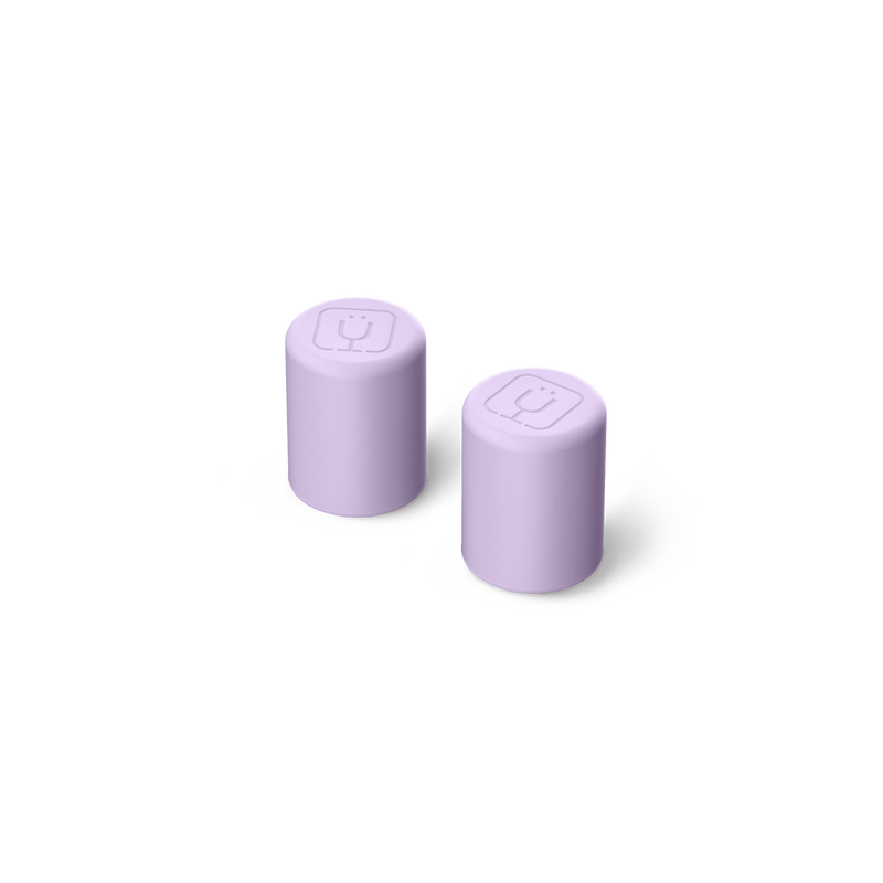 Magnetic Straw Cover | Lavender | 2-Pack - Daily Helper