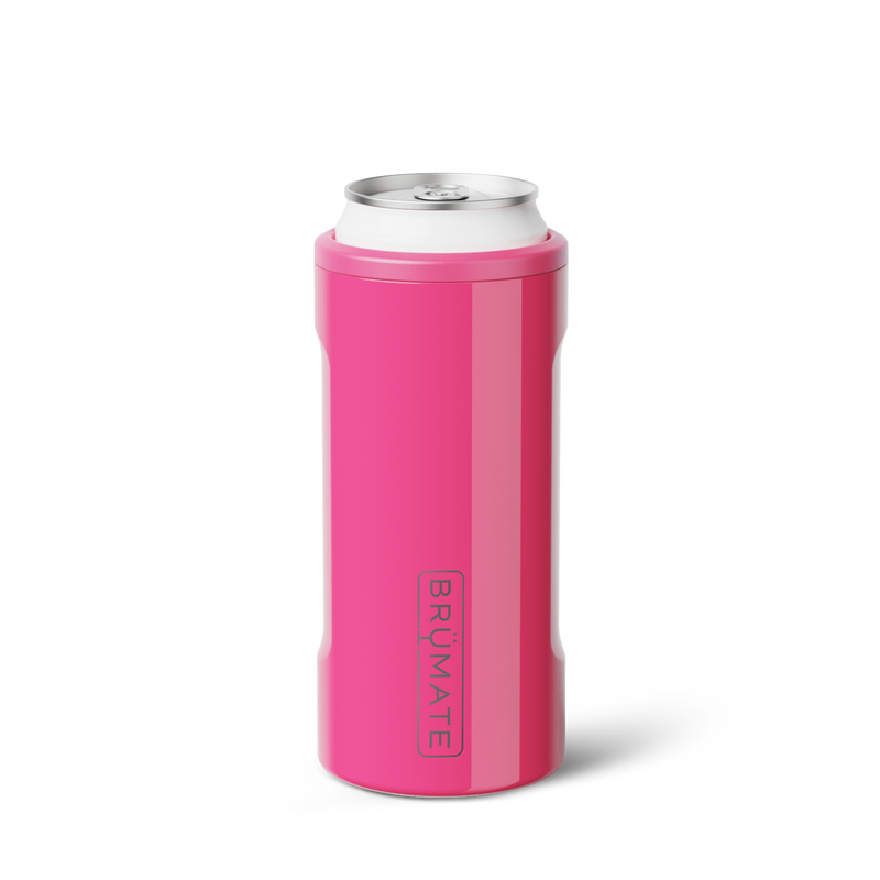 Hopsulator Slim | Neon Pink | 12oz Slim Cans - Leisure Travel