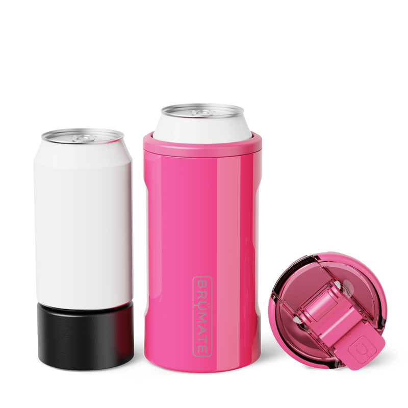 Hopsulator Trio | Neon Pink | 12/16oz Standard Cans - All-Day Roadtrip