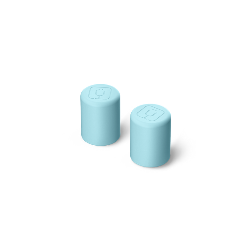 Magnetic Straw Cover | Glacier | 2-Pack - Picnic Helper