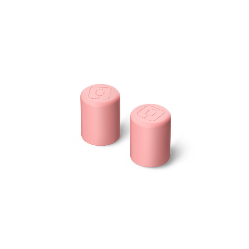 Magnetic Straw Cover | Guava | 2-Pack - All-Day Organizer