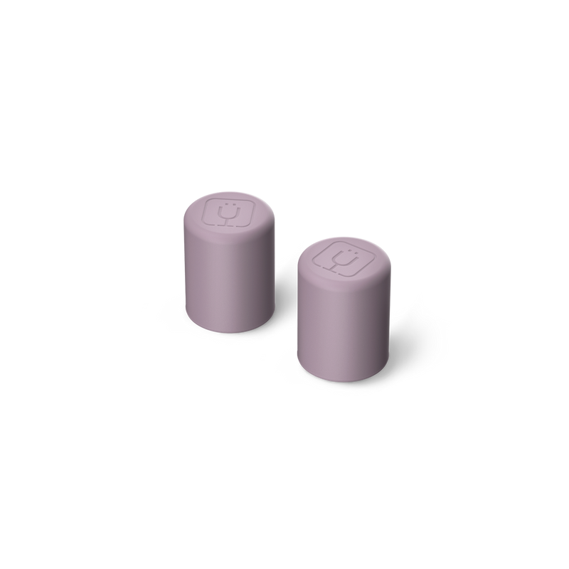 Magnetic Straw Cover | Lilac Dusk | 2-Pack - Portable Solution