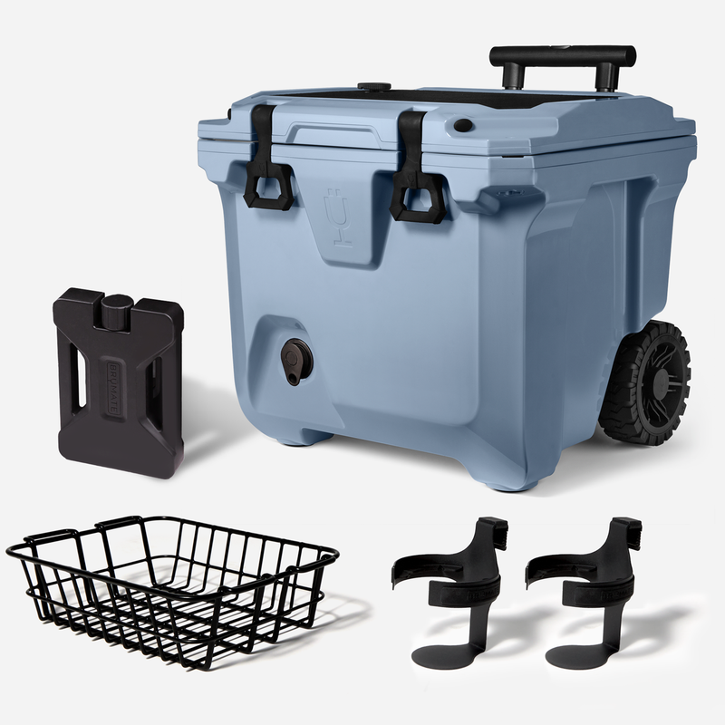 Br Tank 35-Quart Ultimate Day Trip Cooler Bundle | Denim - Original First-Sip