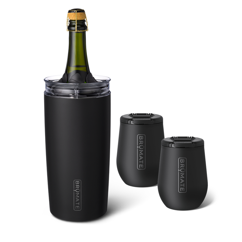 Bottle Chiller Bundle | Matte Black | 49/14oz - Smart Starter-Pack
